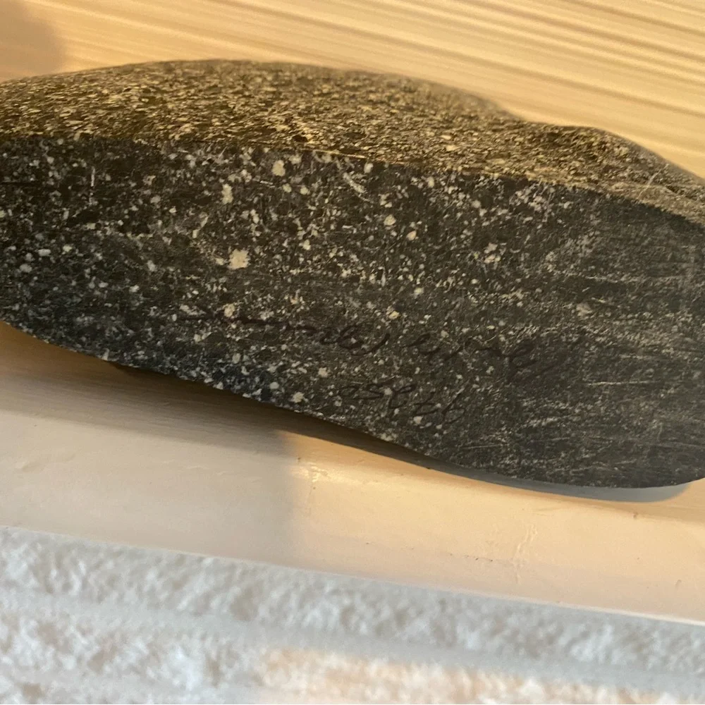 River rock bud vase decor handmade